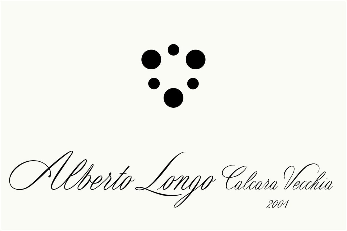 Alberto Longo Puglia Calcara Vecchia Rosso 2004 Front Label