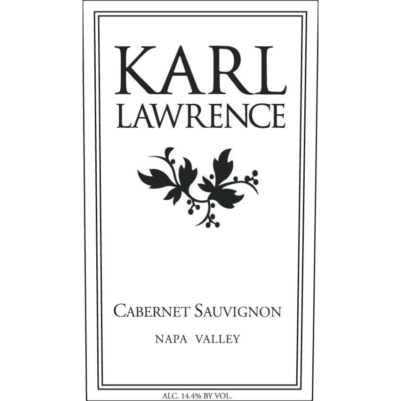 Karl Lawrence Cabernet Sauvignon 2006 Front Label