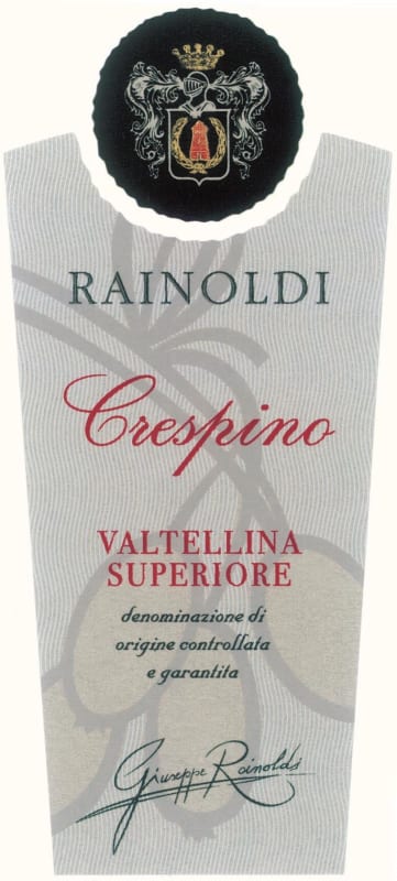Aldo Rainoldi Valtellina Superiore Crespino 2009 Front Label