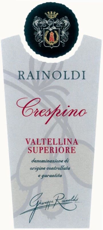 Aldo Rainoldi Valtellina Superiore Crespino 2010 Front Label