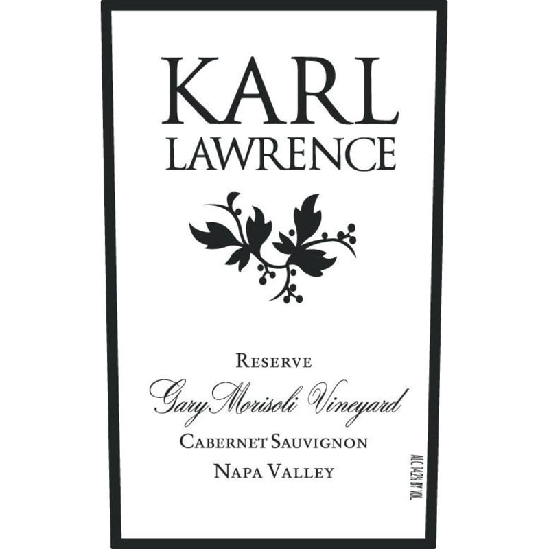 Karl Lawrence Gary Morisoli Cabernet Sauvignon (1.5L Magnum) 2004 Front Label