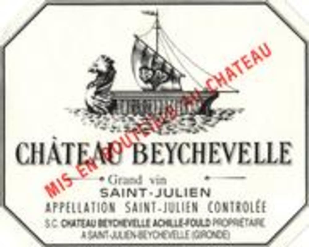 Chateau Beychevelle 1997 Front Label