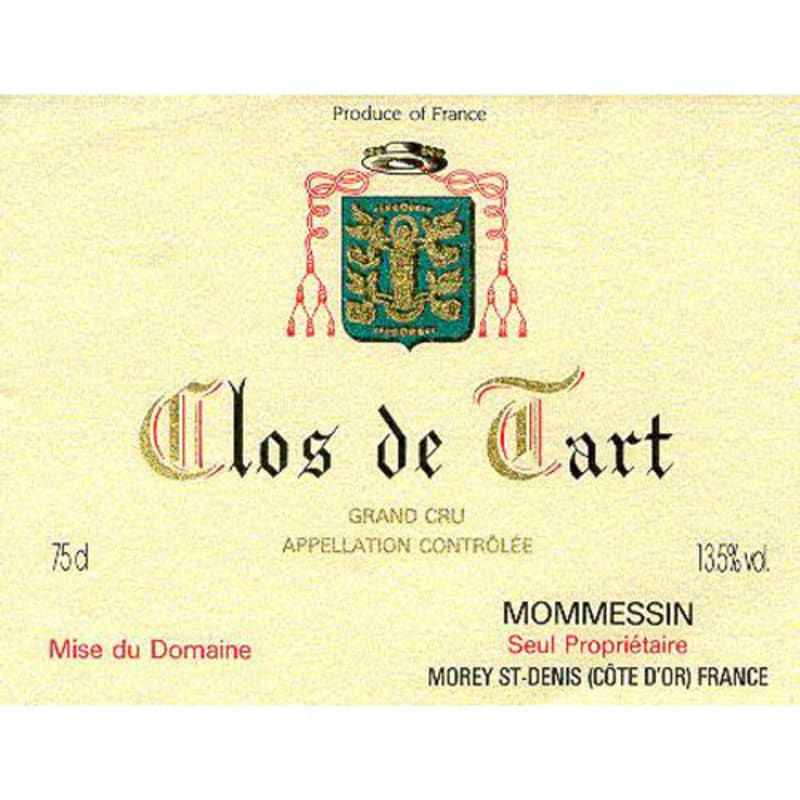 Mommessin Clos de Tart Grand Cru 2009 Front Label