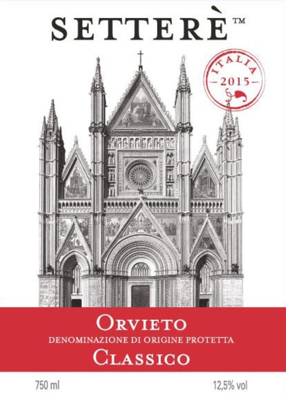 Alma Orvieto Classico Settere 2015 Front Label