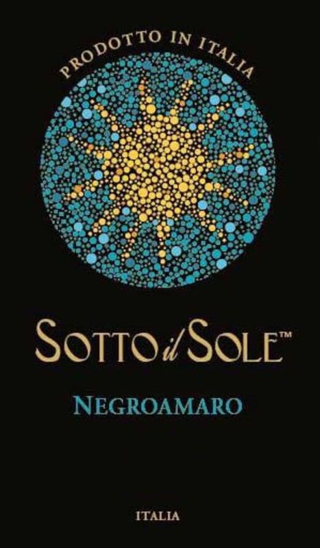 Alma Salento Sotto il Sole Negroamaro 2011 Front Label
