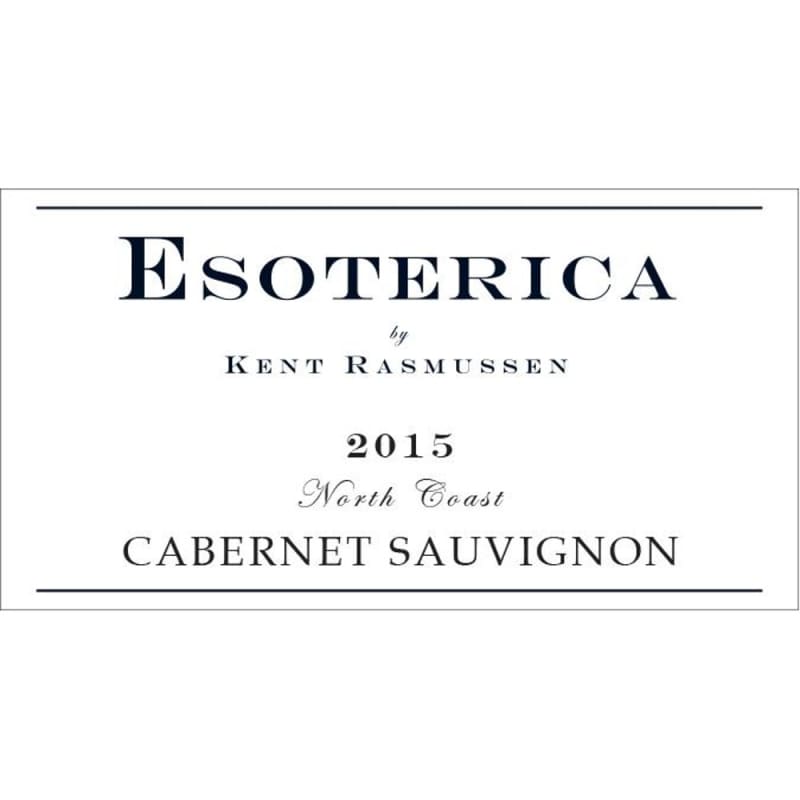 Kent Rasmussen Esoterica Cabernet Sauvignon 2015 Front Label