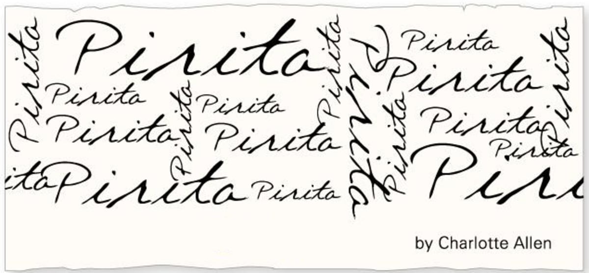 Almaroja Pirita Blanco 2014 Front Label