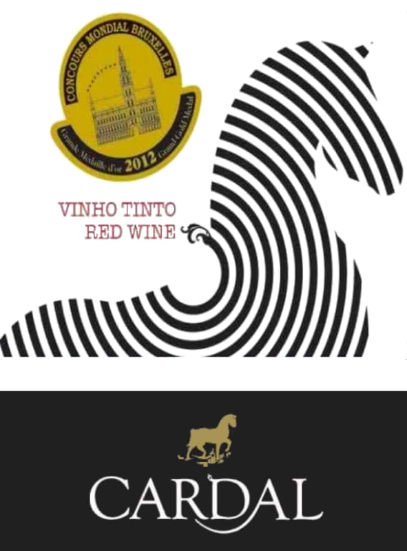 Alorna Cardal Tinto Vinho 2012 Front Label