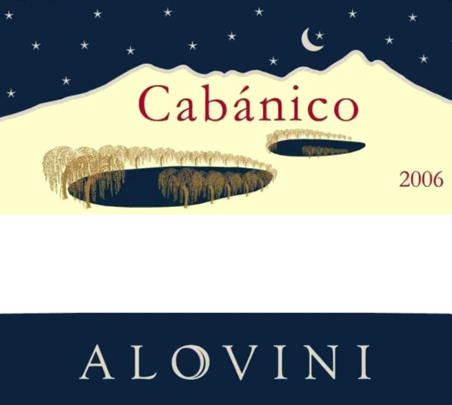 Alovini Basilicata Cabanico Rosso 2006 Front Label