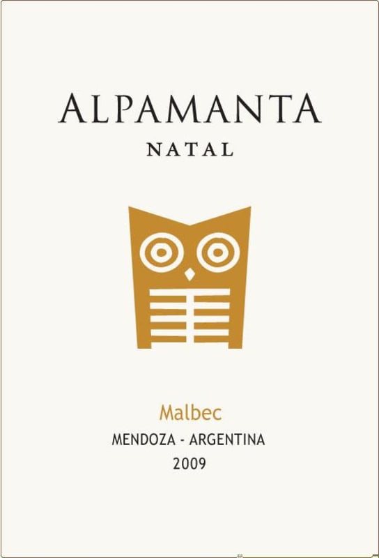 Alpamanta Natal 2009 Front Label