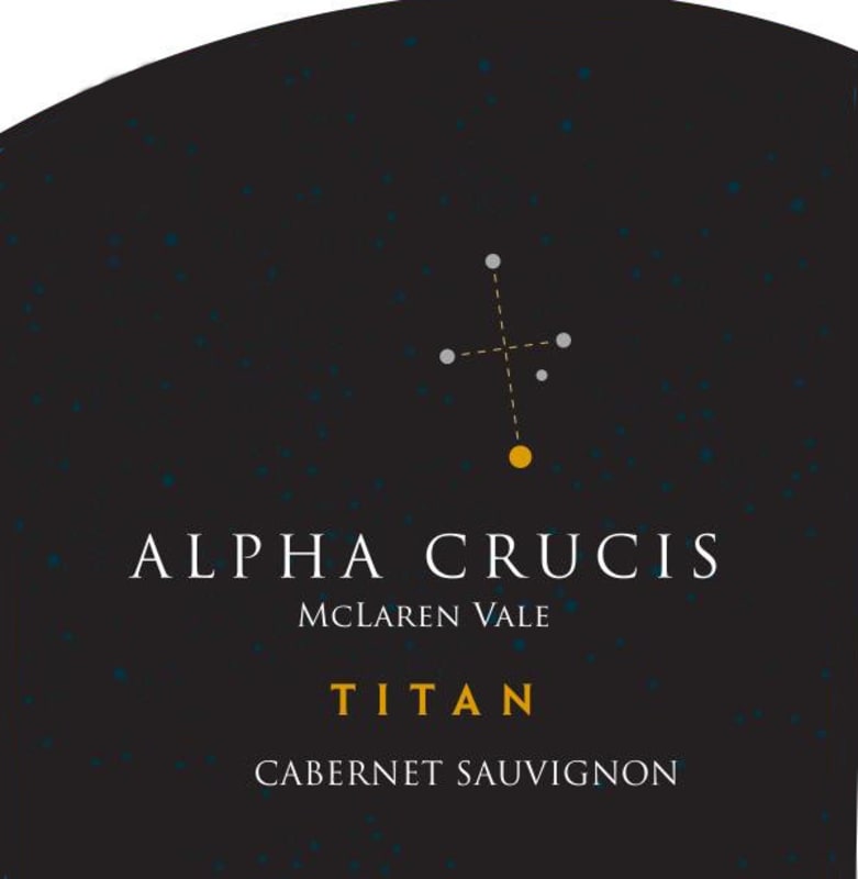Alpha Crucis Titan Cabernet Sauvignon 2013 Front Label