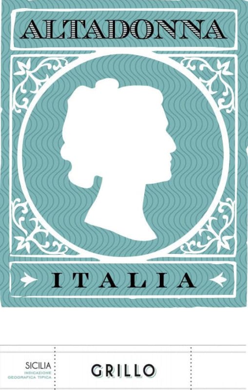 Altadonna Sicilia Grillo 2011 Front Label