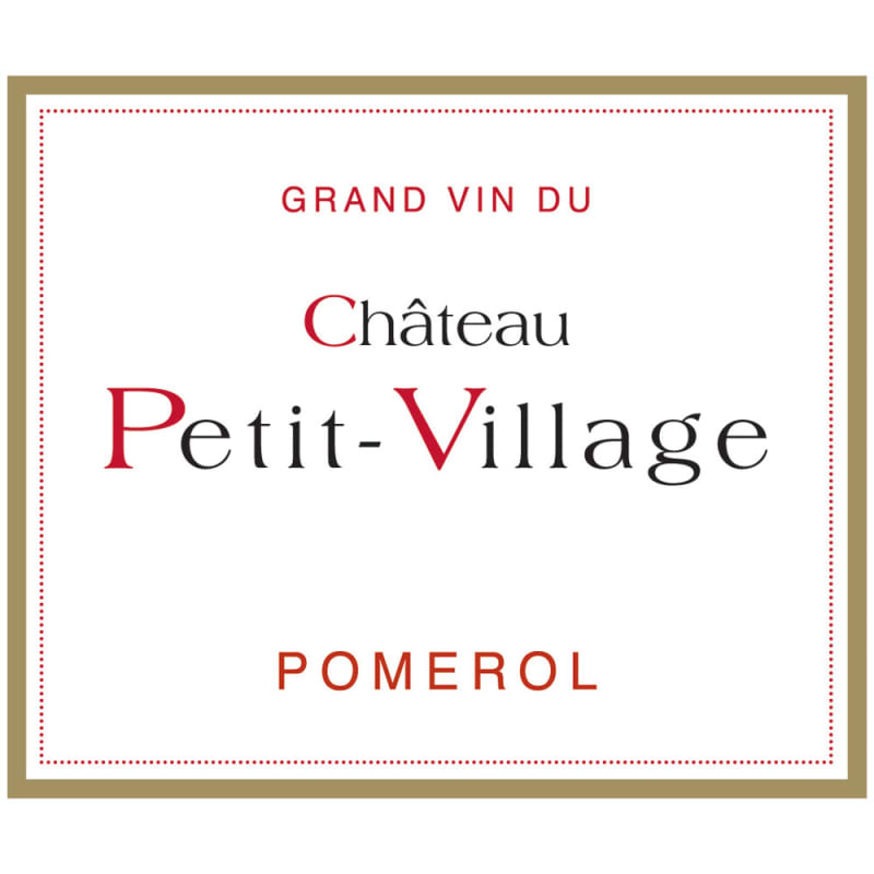 Chateau Petit Village 2011 Front Label