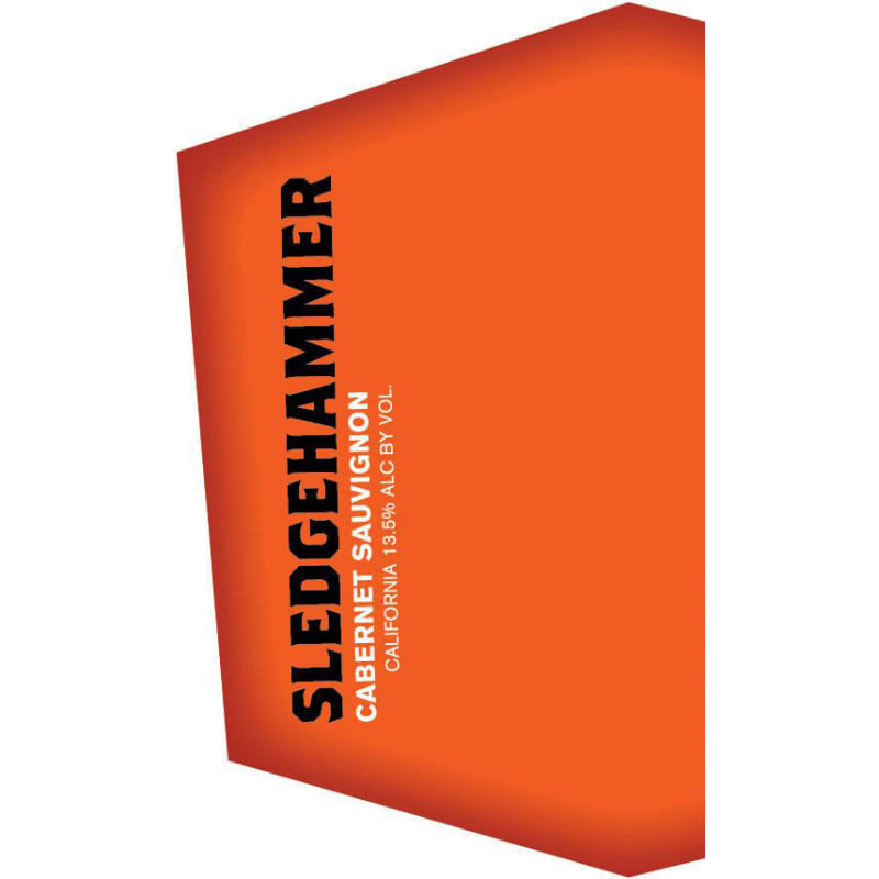 Sledgehammer Cabernet Sauvignon 2015 Front Label