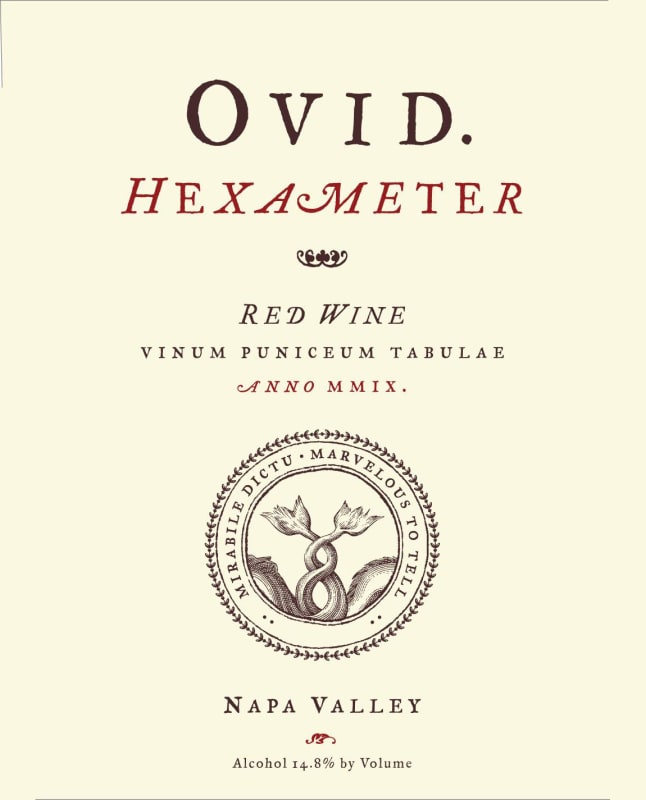 OVID Hexameter 2012 Front Label