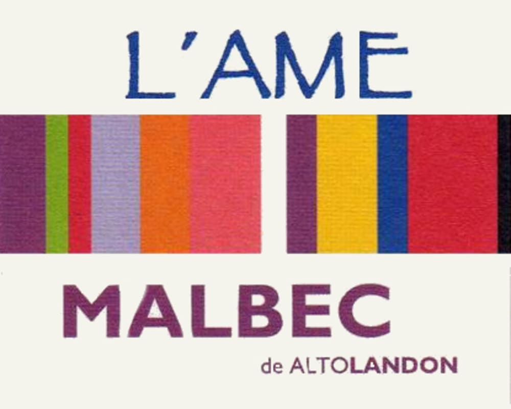 Altolandon Vino de la Tierra de Castilla L'Ame Malbec 2009 Front Label