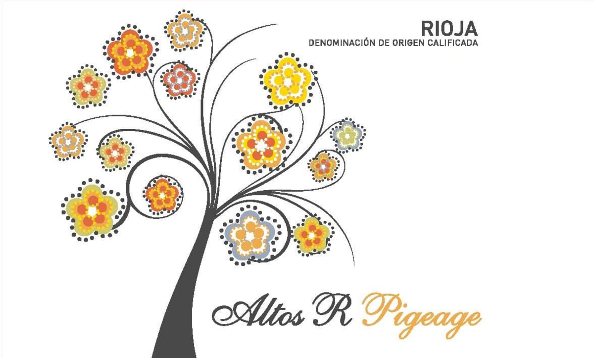 Altos De Rioja Pigeage 2012 Front Label