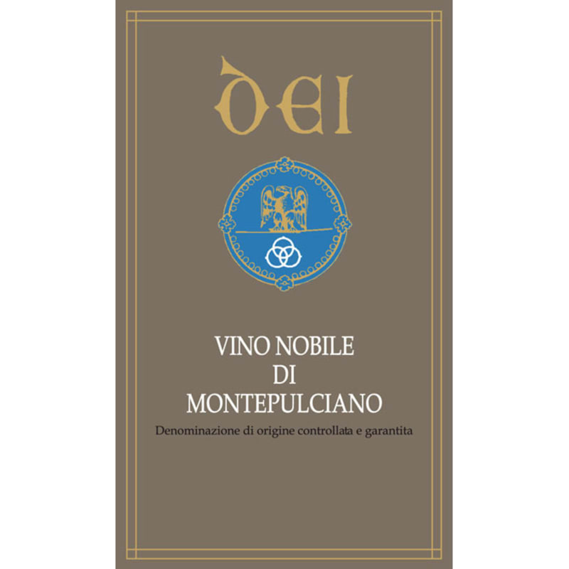Dei Vino Nobile di Montepulciano 2012 Front Label