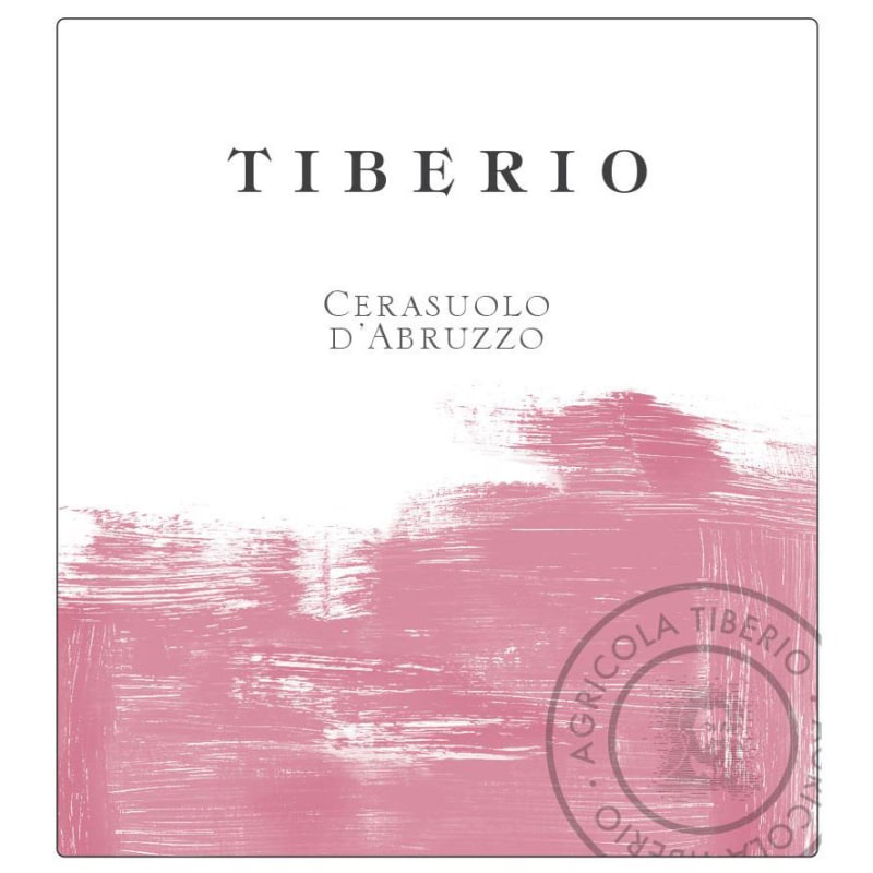Tiberio Cerasuolo d'Abruzzo 2015 Front Label