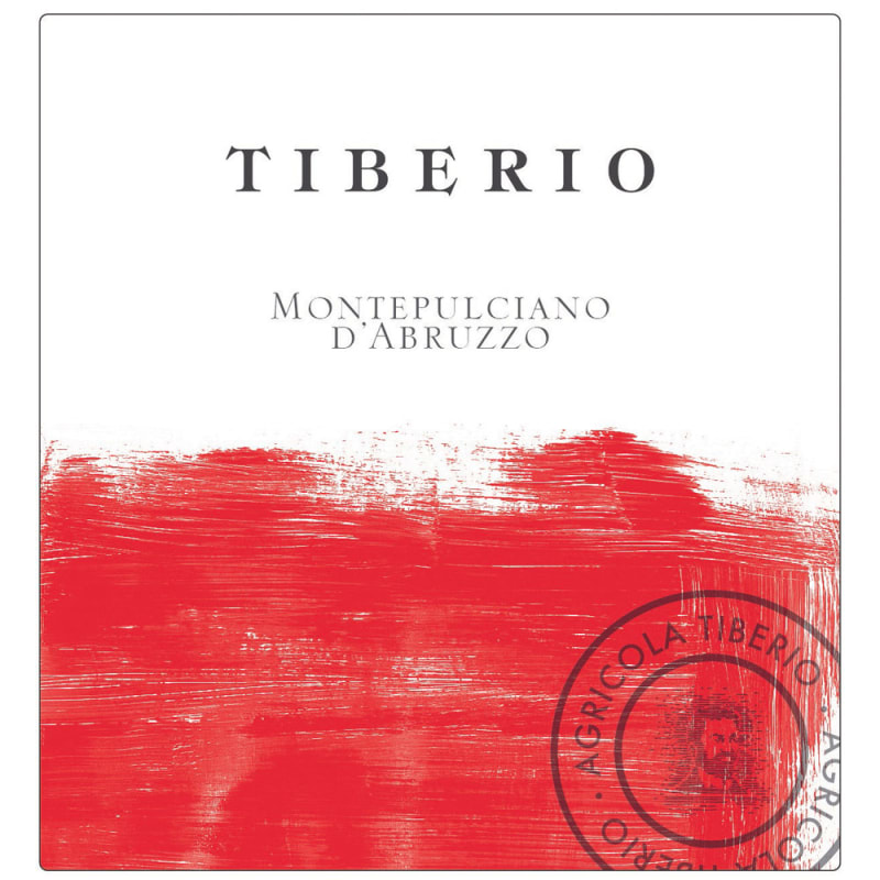 Tiberio Montepulciano d'Abruzzo 2014 Front Label