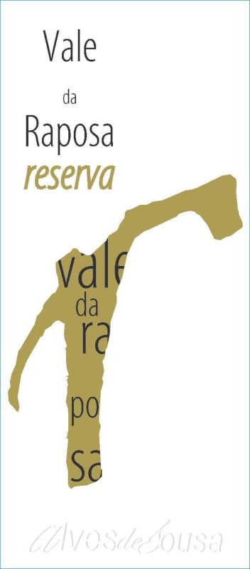 Alves de Sousa Vale da Raposa Reserva Tinto 2012 Front Label