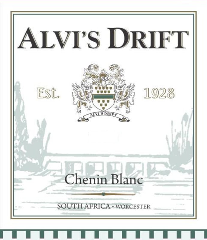 Alvi's Drift Chenin Blanc 2014 Front Label