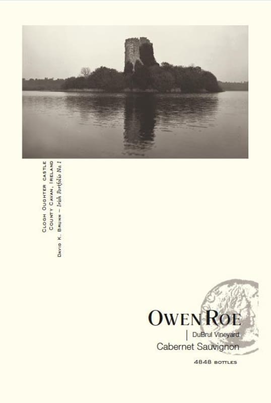Owen Roe DuBrul Vineyard Cabernet Sauvignon 2008 Front Label