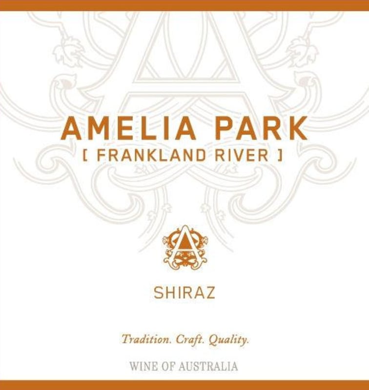 Amelia Park Wines Shiraz 2011 Front Label