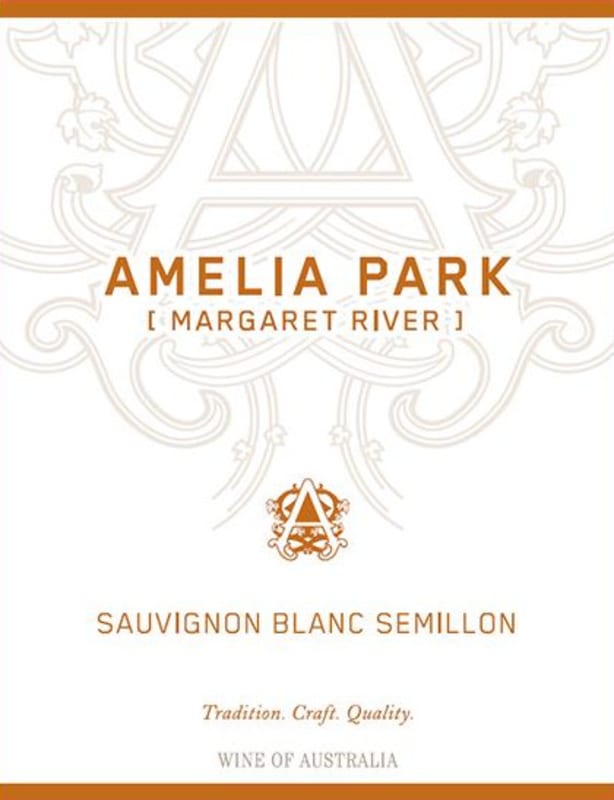 Amelia Park Wines Sauvignon Blanc-Semillon 2015 Front Label