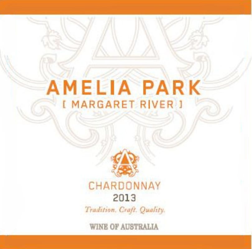 Amelia Park Wines Chardonnay 2013 Front Label