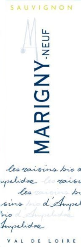 Ampelidae Marigny-Neuf Sauvignon Blanc 2015 Front Label