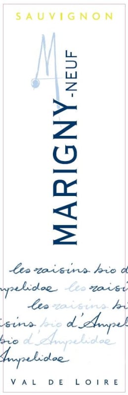 Ampelidae Marigny-Neuf Sauvignon Blanc 2012 Front Label