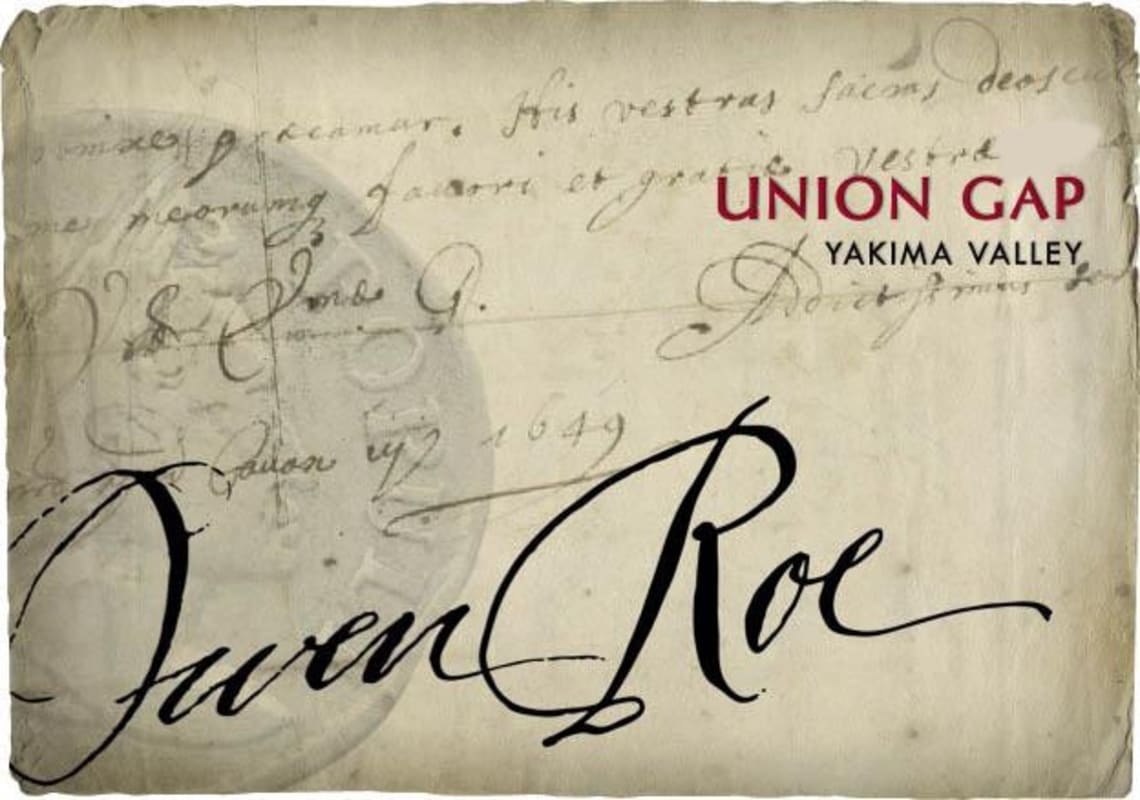 Owen Roe Union Gap Red 2013 Front Label