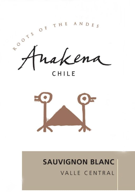 Anakena Wines Central Valley Sauvignon Blanc 2013 Front Label