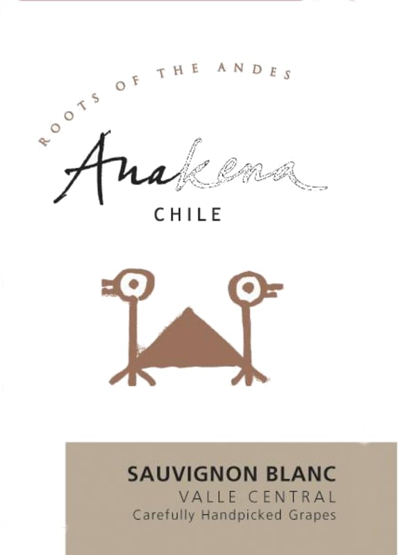 Anakena Wines Central Valley Sauvignon Blanc 2010 Front Label