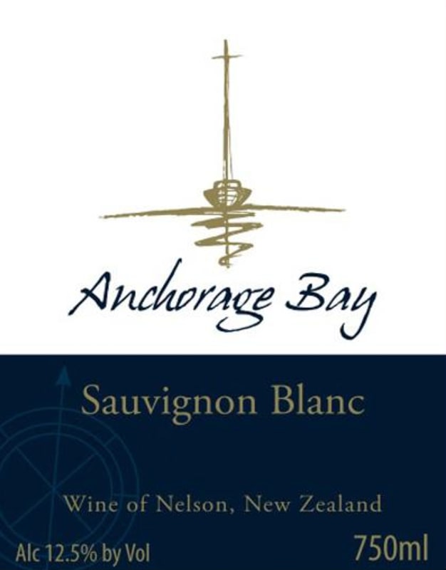 Anchorage Wines Sauvignon Blanc 2008 Front Label