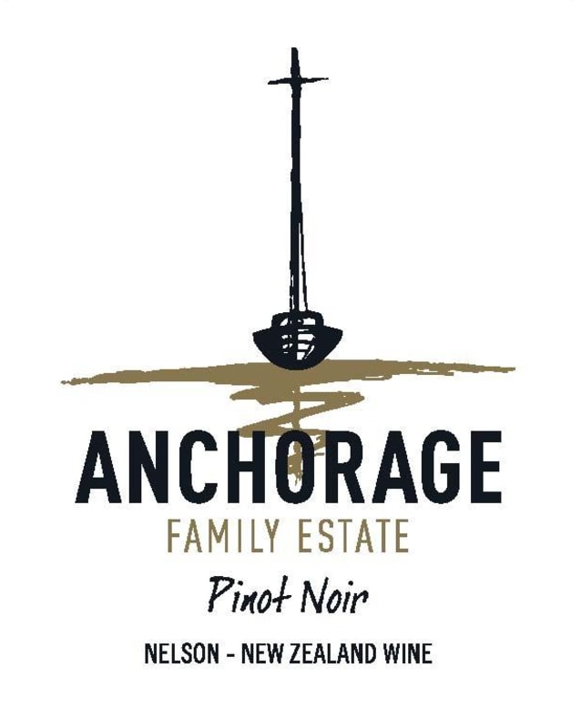Anchorage Wines Pinot Noir 2014 Front Label