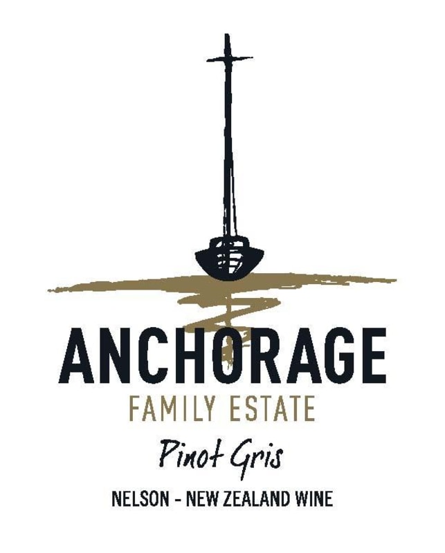 Anchorage Wines Pinot Gris 2013 Front Label