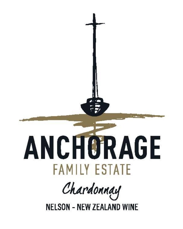 Anchorage Wines Chardonnay 2015 Front Label