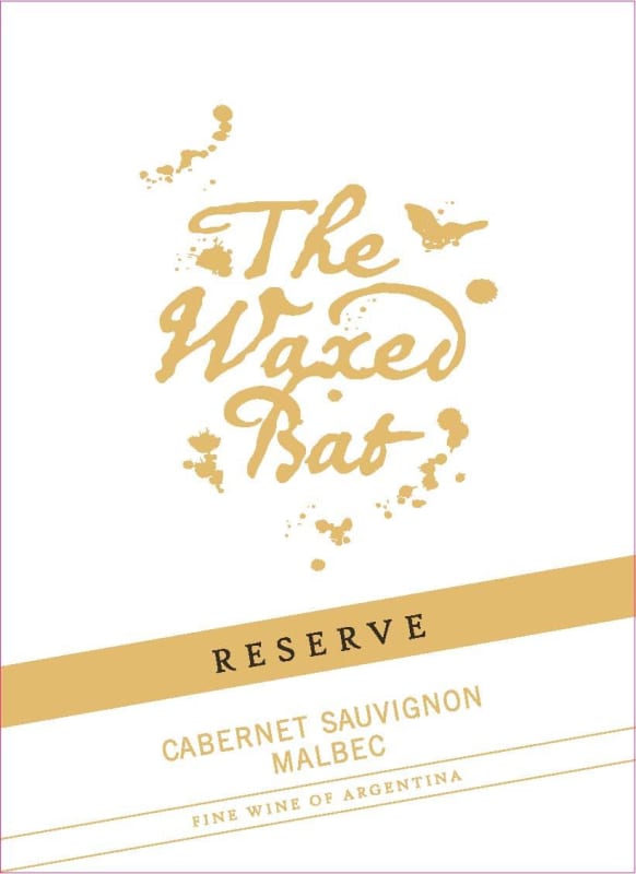 Andean Vineyards Mendoza The Waxed Bat Reserve 2014 Front Label