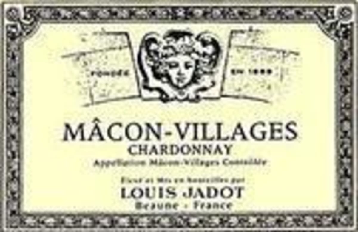 Louis Jadot Macon-Villages (375ML Half-bottle) 1999 Front Label