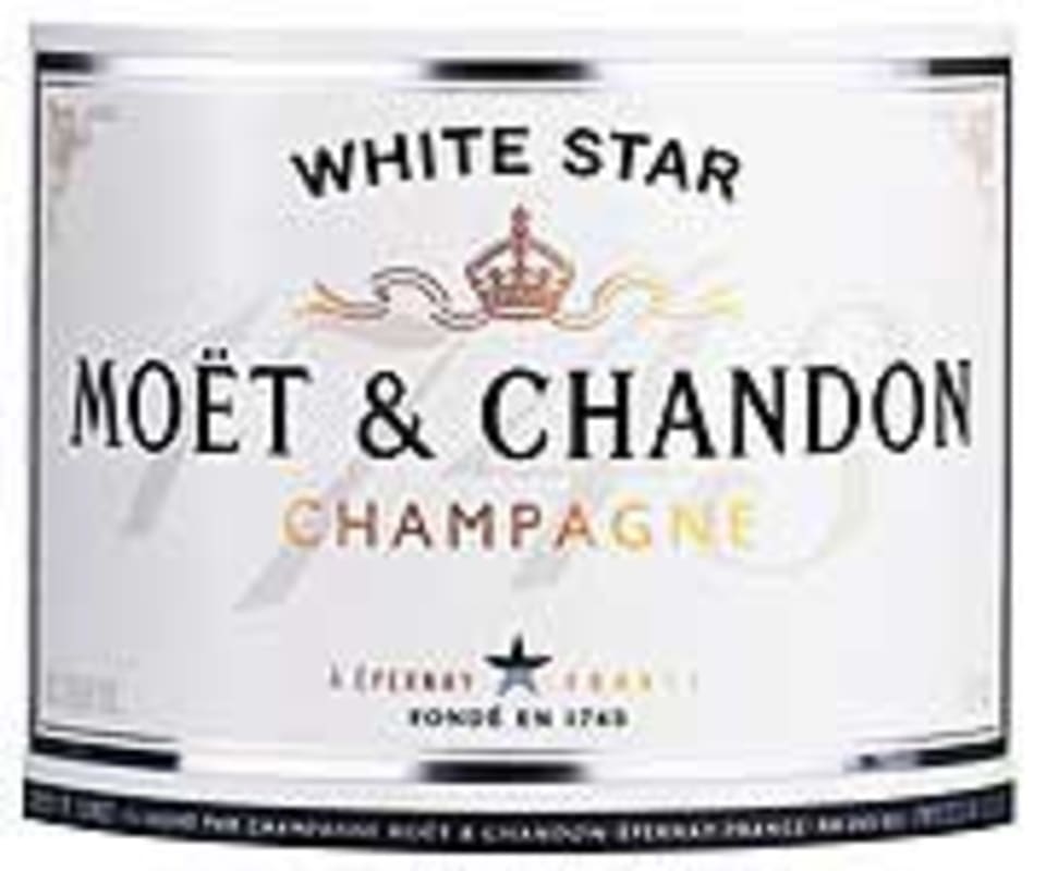 Moet & Chandon White Star (1.5L) Front Label