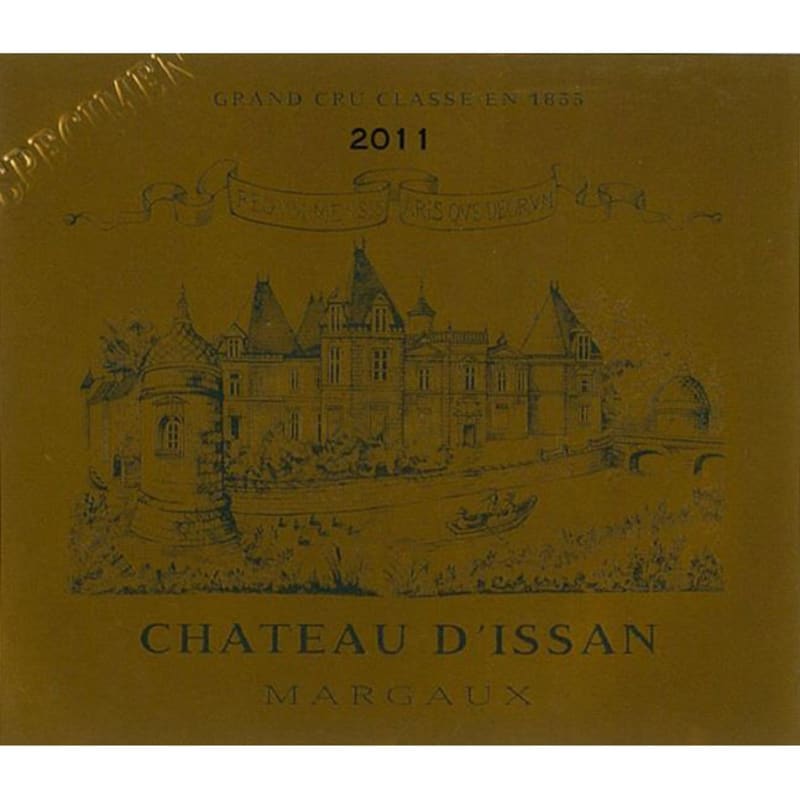 Chateau d'Issan 2011 Front Label