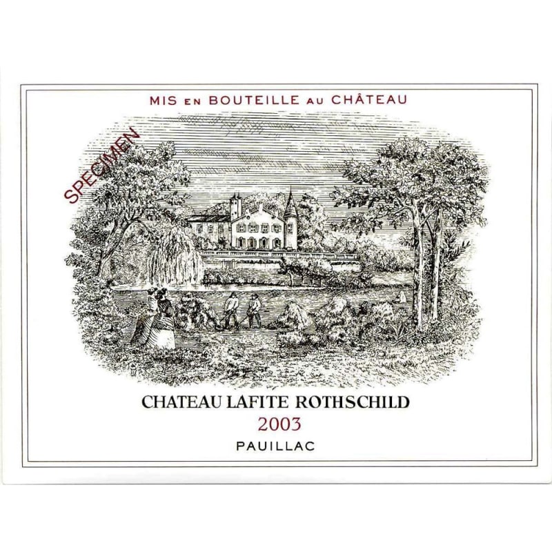 Chateau Lafite Rothschild (1.5 Liter Magnum) 2003 Front Label