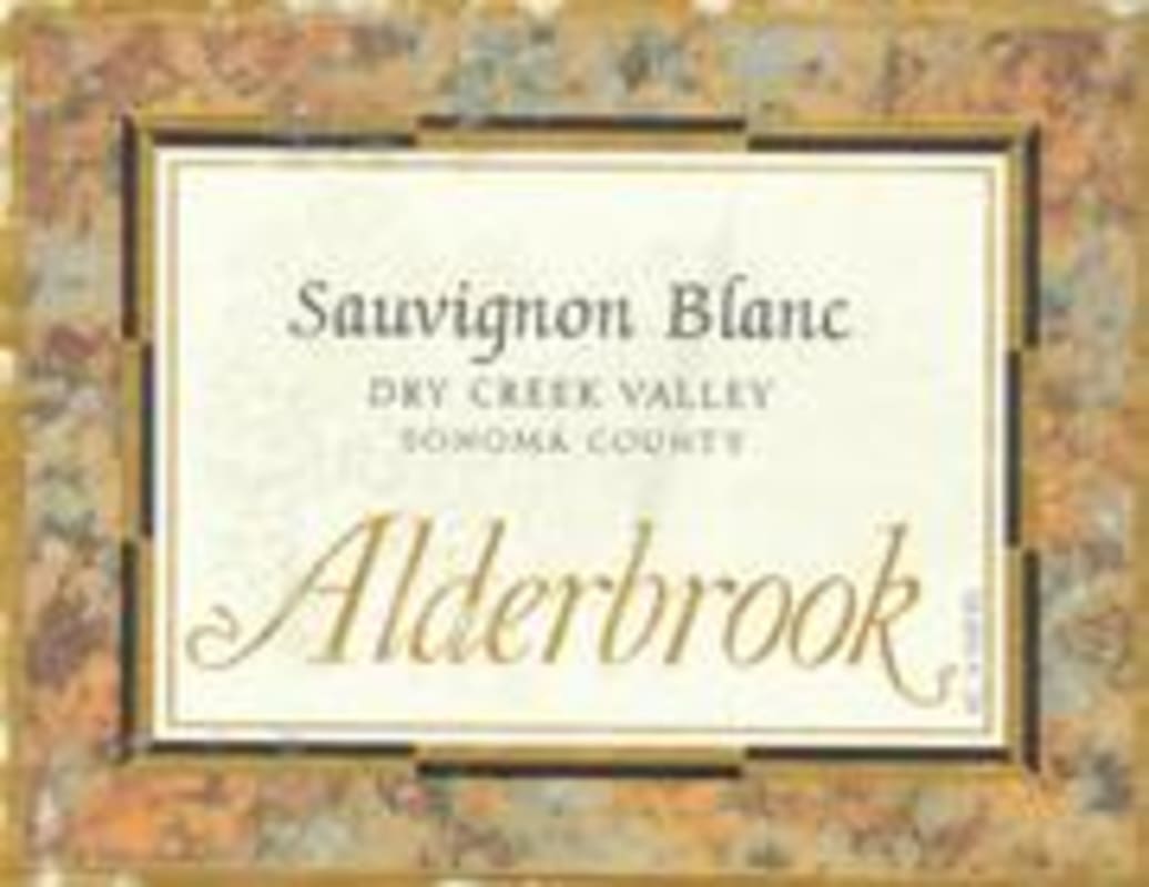 Alderbrook Winery Sauvignon Blanc 1997 Front Label