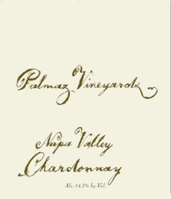 Palmaz Chardonnay 2008 Front Label