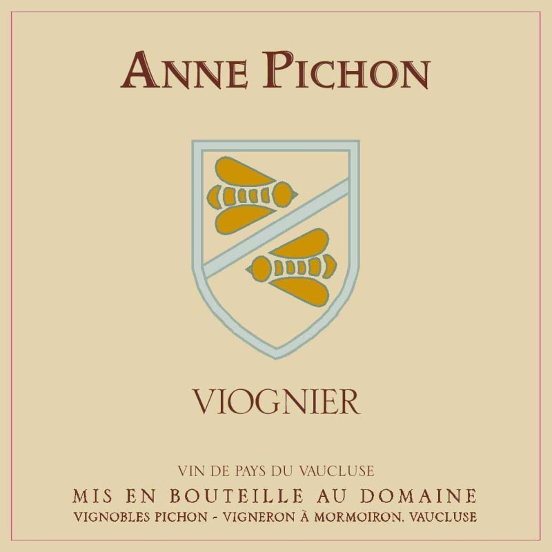 Anne Pichon Viognier 2015 Front Label