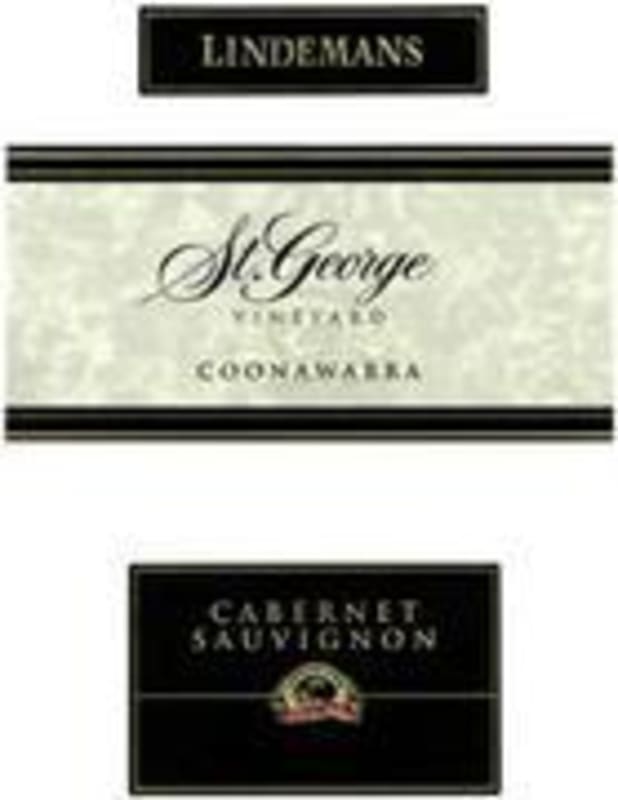 Lindeman’s Bin Series St. George Cabernet Sauvignon 1996 Front Label