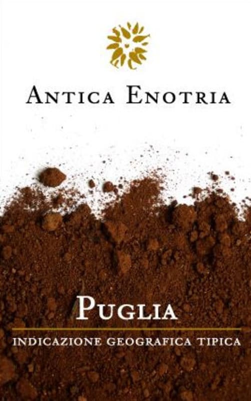 Antica Enotria Puglia Rosso 2013 Front Label