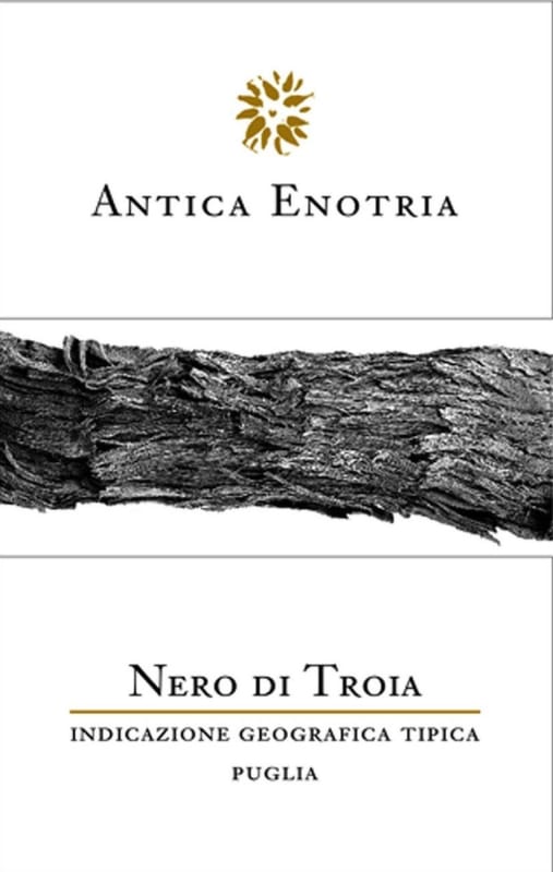 Antica Enotria Nero di Troia 2011 Front Label